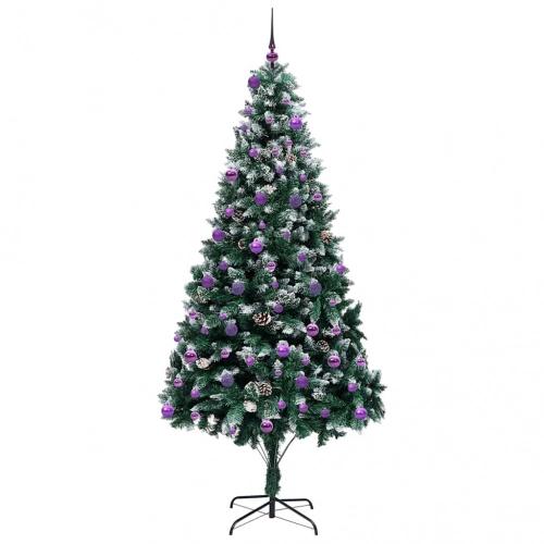 Mākslīgā Ziemassvētku Eglīte Su 300 Led Ar Statīvu Zaļa 240 Cm Vidaxl