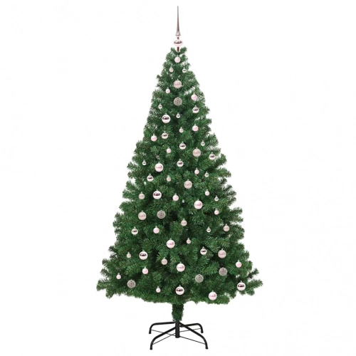 Mākslīgā Ziemassvētku Eglīte Su 300 Led Ar Statīvu Zaļa 240 Cm Vidaxl