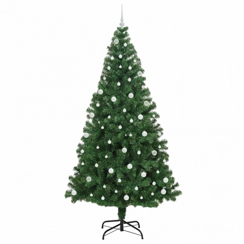 Mākslīgā Ziemassvētku Eglīte Su 300 Led Ar Statīvu Zaļa 240 Cm Vidaxl