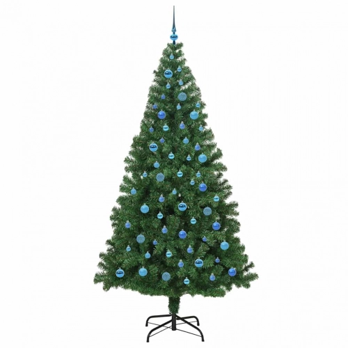 Mākslīgā Ziemassvētku Eglīte Su 300 Led Ar Statīvu Zaļa 240 Cm Vidaxl
