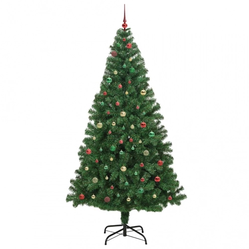 Mākslīgā Ziemassvētku Eglīte Su 300 Led Ar Statīvu Zaļa 240 Cm Vidaxl