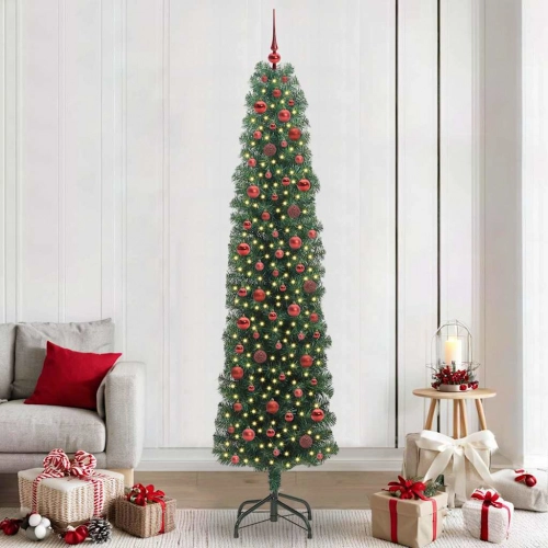 Mākslīgā Ziemassvētku Eglīte Su 300 Led Ar Statīvu Zaļa 240 Cm Vidaxl