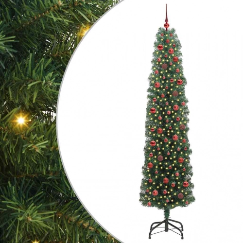Mākslīgā Ziemassvētku Eglīte Su 300 Led Ar Statīvu Zaļa 240 Cm Vidaxl