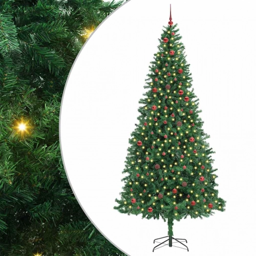 Mākslīgā Ziemassvētku Eglīte Su 300 Led Ar Statīvu Zaļa 300 Cm Vidaxl