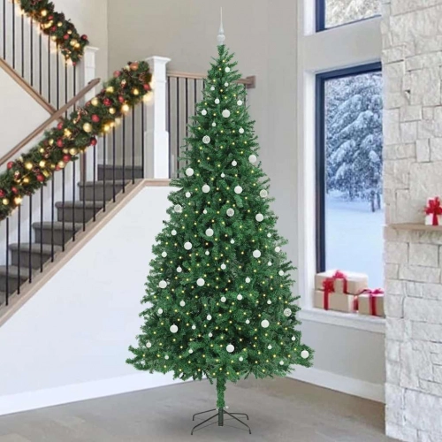 Mākslīgā Ziemassvētku Eglīte Su 300 Led Ar Statīvu Zaļa 300 Cm Vidaxl