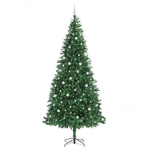 Mākslīgā Ziemassvētku Eglīte Su 300 Led Ar Statīvu Zaļa 300 Cm Vidaxl