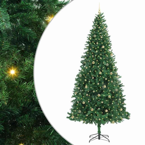 Mākslīgā Ziemassvētku Eglīte Su 300 Led Ar Statīvu Zaļa 300 Cm Vidaxl