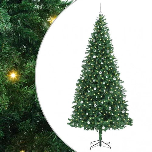 Mākslīgā Ziemassvētku Eglīte Su 300 Led Ar Statīvu Zaļa 300 Cm Vidaxl