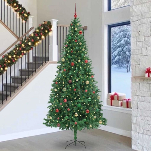 Mākslīgā Ziemassvētku Eglīte Su 300 Led Ar Statīvu Zaļa 300 Cm Vidaxl