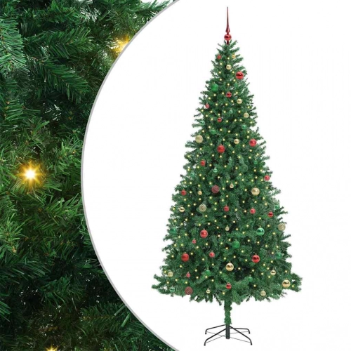 Mākslīgā Ziemassvētku Eglīte Su 300 Led Ar Statīvu Zaļa 300 Cm Vidaxl