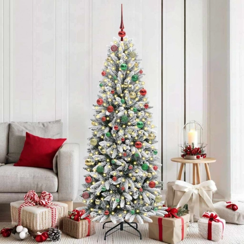 Mākslīgā Ziemassvētku Eglīte Su 300 Led Balts 73 X 73 X 180 Cm Vidaxl