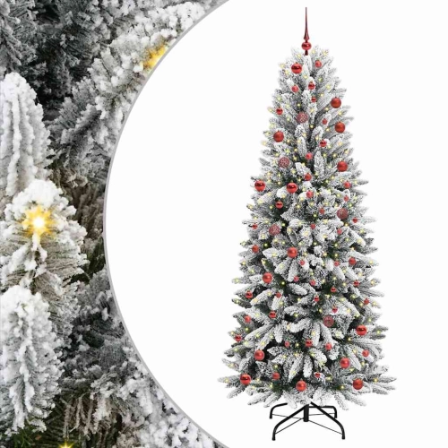 Mākslīgā Ziemassvētku Eglīte Su 300 Led Balts 78 X 78 X 210 Cm Vidaxl