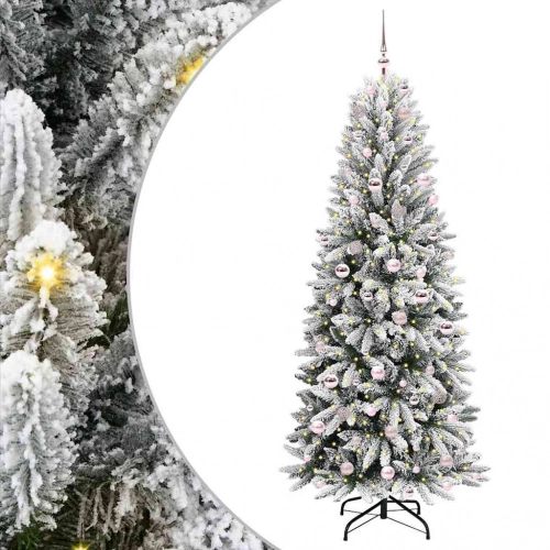 Mākslīgā Ziemassvētku Eglīte Su 300 Led Balts 78 X 78 X 210 Cm Vidaxl