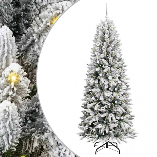 Mākslīgā Ziemassvētku Eglīte Su 300 Led Balts 78 X 78 X 210 Cm Vidaxl