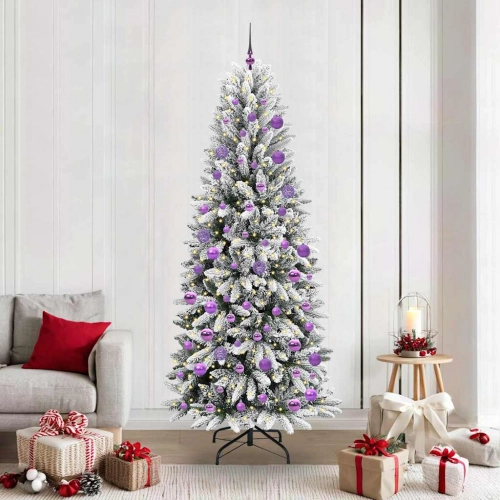 Mākslīgā Ziemassvētku Eglīte Su 300 Led Balts 78 X 78 X 210 Cm Vidaxl