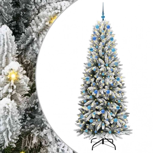 Mākslīgā Ziemassvētku Eglīte Su 300 Led Balts 78 X 78 X 210 Cm Vidaxl