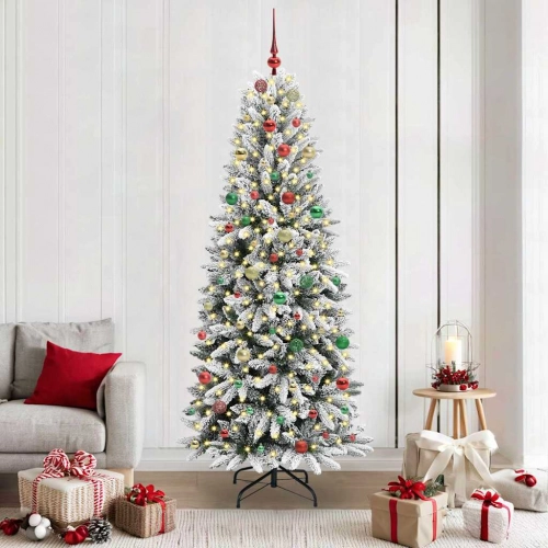 Mākslīgā Ziemassvētku Eglīte Su 300 Led Balts 78 X 78 X 210 Cm Vidaxl