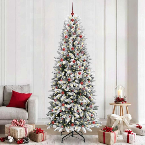 Mākslīgā Ziemassvētku Eglīte Su 300 Led Balts 93 X 93 X 240 Cm Vidaxl
