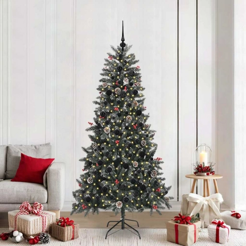 Mākslīgā Ziemassvētku Eglīte Su 300 Led Zaļa 114 X 114 X 210 Cm Vidaxl
