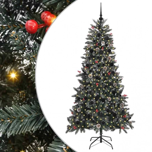 Mākslīgā Ziemassvētku Eglīte Su 300 Led Zaļa 114 X 114 X 210 Cm Vidaxl