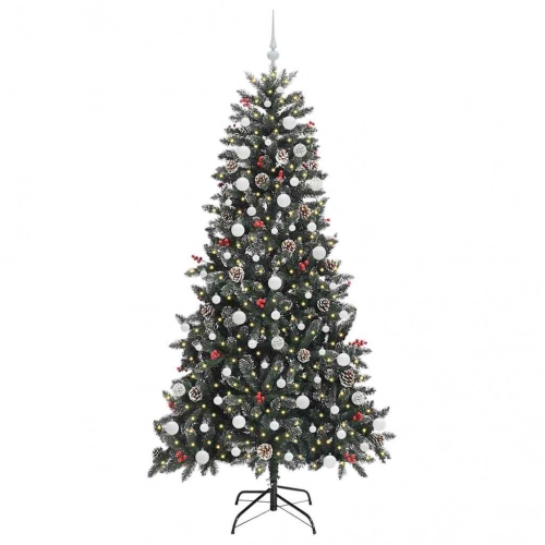 Mākslīgā Ziemassvētku Eglīte Su 300 Led Zaļa 114 X 114 X 210 Cm Vidaxl
