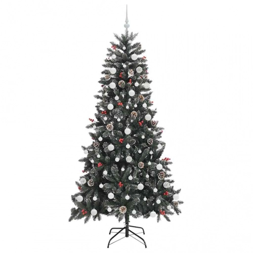 Mākslīgā Ziemassvētku Eglīte Su 300 Led Zaļa 114 X 114 X 210 Cm Vidaxl