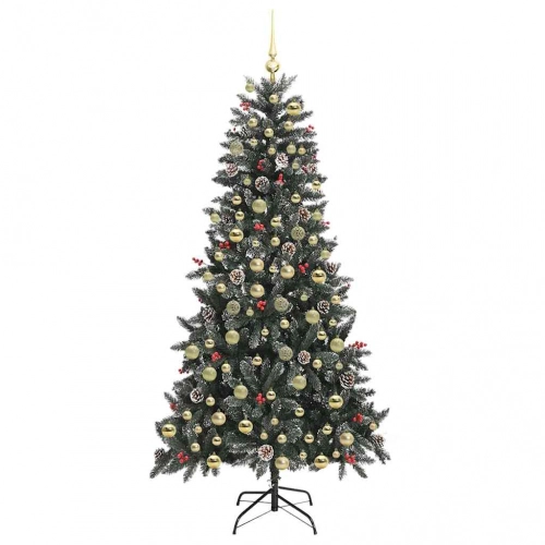 Mākslīgā Ziemassvētku Eglīte Su 300 Led Zaļa 114 X 114 X 210 Cm Vidaxl
