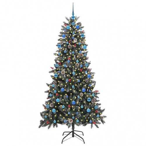 Mākslīgā Ziemassvētku Eglīte Su 300 Led Zaļa 114 X 114 X 210 Cm Vidaxl
