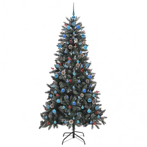 Mākslīgā Ziemassvētku Eglīte Su 300 Led Zaļa 114 X 114 X 210 Cm Vidaxl