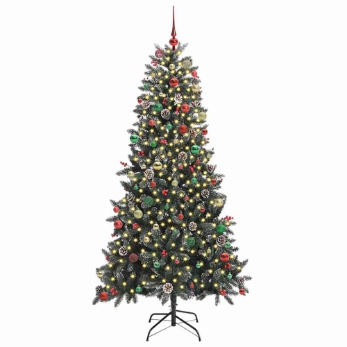 Mākslīgā Ziemassvētku Eglīte Su 300 Led Zaļa 114 X 114 X 210 Cm Vidaxl