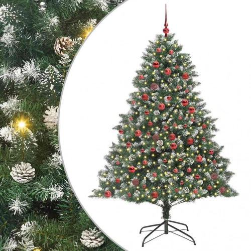 Mākslīgā Ziemassvētku Eglīte Su 300 Led Zaļa 126 X 126 X 180 Cm Vidaxl