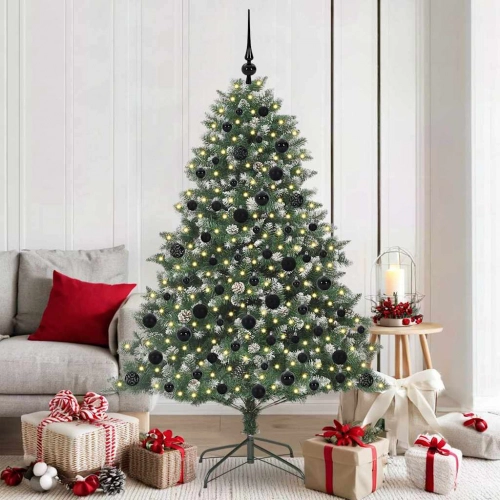 Mākslīgā Ziemassvētku Eglīte Su 300 Led Zaļa 126 X 126 X 180 Cm Vidaxl