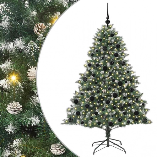 Mākslīgā Ziemassvētku Eglīte Su 300 Led Zaļa 126 X 126 X 180 Cm Vidaxl