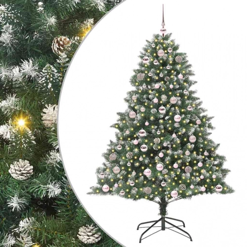 Mākslīgā Ziemassvētku Eglīte Su 300 Led Zaļa 126 X 126 X 180 Cm Vidaxl