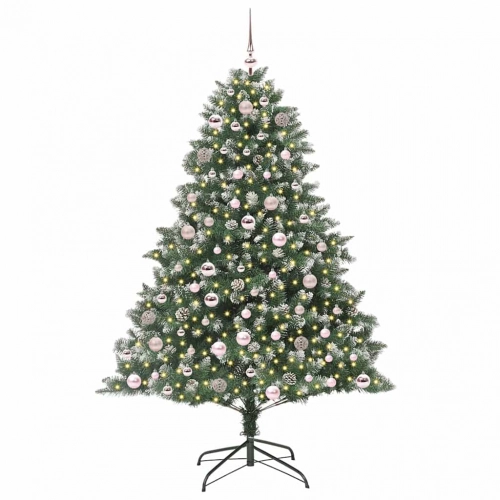 Mākslīgā Ziemassvētku Eglīte Su 300 Led Zaļa 126 X 126 X 180 Cm Vidaxl
