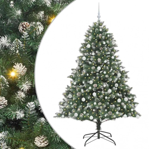 Mākslīgā Ziemassvētku Eglīte Su 300 Led Zaļa 126 X 126 X 180 Cm Vidaxl