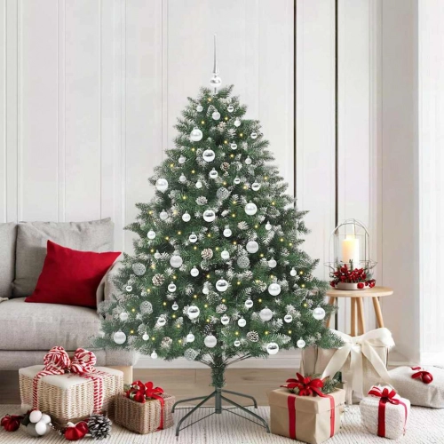 Mākslīgā Ziemassvētku Eglīte Su 300 Led Zaļa 126 X 126 X 180 Cm Vidaxl