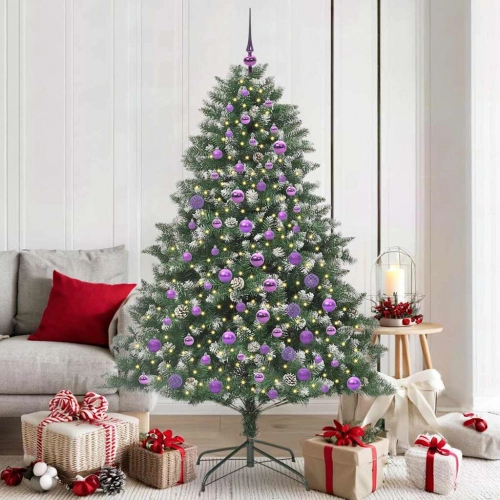 Mākslīgā Ziemassvētku Eglīte Su 300 Led Zaļa 126 X 126 X 180 Cm Vidaxl