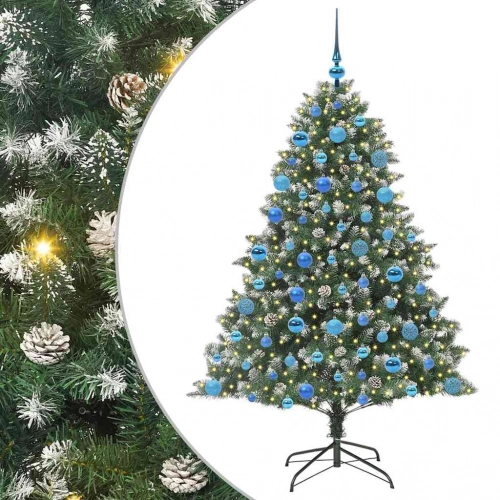 Mākslīgā Ziemassvētku Eglīte Su 300 Led Zaļa 126 X 126 X 180 Cm Vidaxl