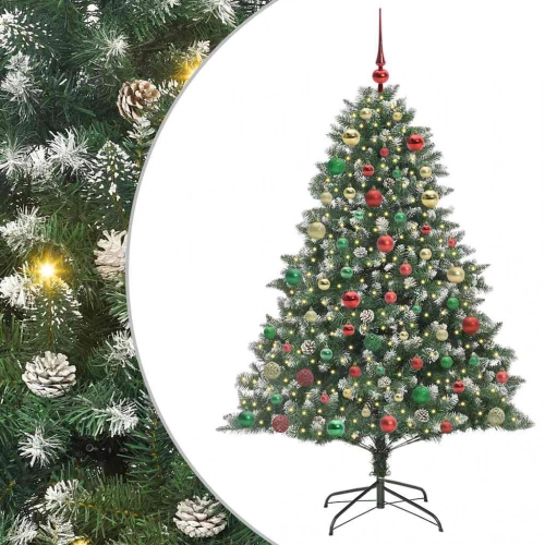 Mākslīgā Ziemassvētku Eglīte Su 300 Led Zaļa 126 X 126 X 180 Cm Vidaxl