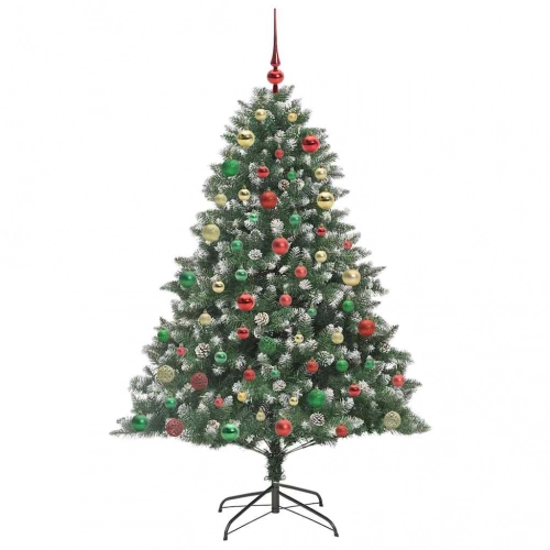 Mākslīgā Ziemassvētku Eglīte Su 300 Led Zaļa 126 X 126 X 180 Cm Vidaxl