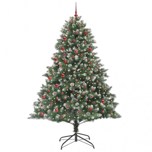 Mākslīgā Ziemassvētku Eglīte Su 300 Led Zaļa 140 X 140 X 210 Cm Vidaxl