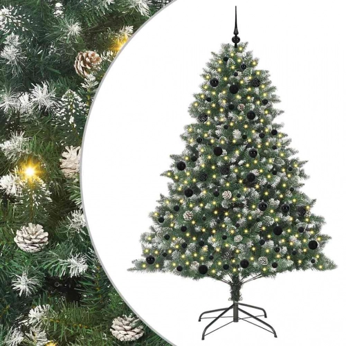 Mākslīgā Ziemassvētku Eglīte Su 300 Led Zaļa 140 X 140 X 210 Cm Vidaxl