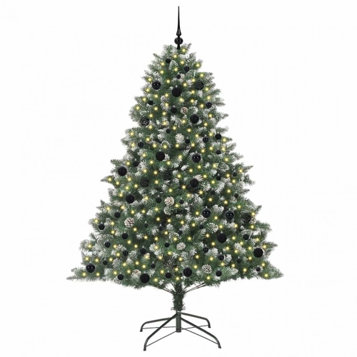 Mākslīgā Ziemassvētku Eglīte Su 300 Led Zaļa 140 X 140 X 210 Cm Vidaxl
