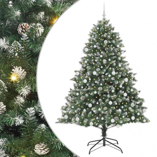 Mākslīgā Ziemassvētku Eglīte Su 300 Led Zaļa 140 X 140 X 210 Cm Vidaxl