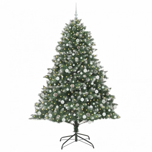 Mākslīgā Ziemassvētku Eglīte Su 300 Led Zaļa 140 X 140 X 210 Cm Vidaxl