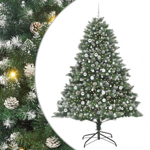 Mākslīgā Ziemassvētku Eglīte Su 300 Led Zaļa 140 X 140 X 210 Cm Vidaxl