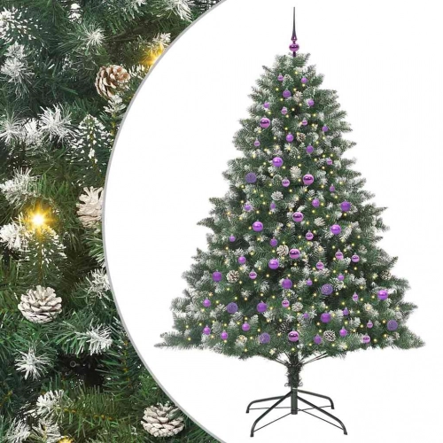 Mākslīgā Ziemassvētku Eglīte Su 300 Led Zaļa 140 X 140 X 210 Cm Vidaxl