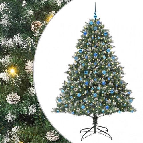 Mākslīgā Ziemassvētku Eglīte Su 300 Led Zaļa 140 X 140 X 210 Cm Vidaxl