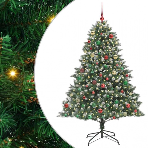 Mākslīgā Ziemassvētku Eglīte Su 300 Led Zaļa 140 X 140 X 210 Cm Vidaxl